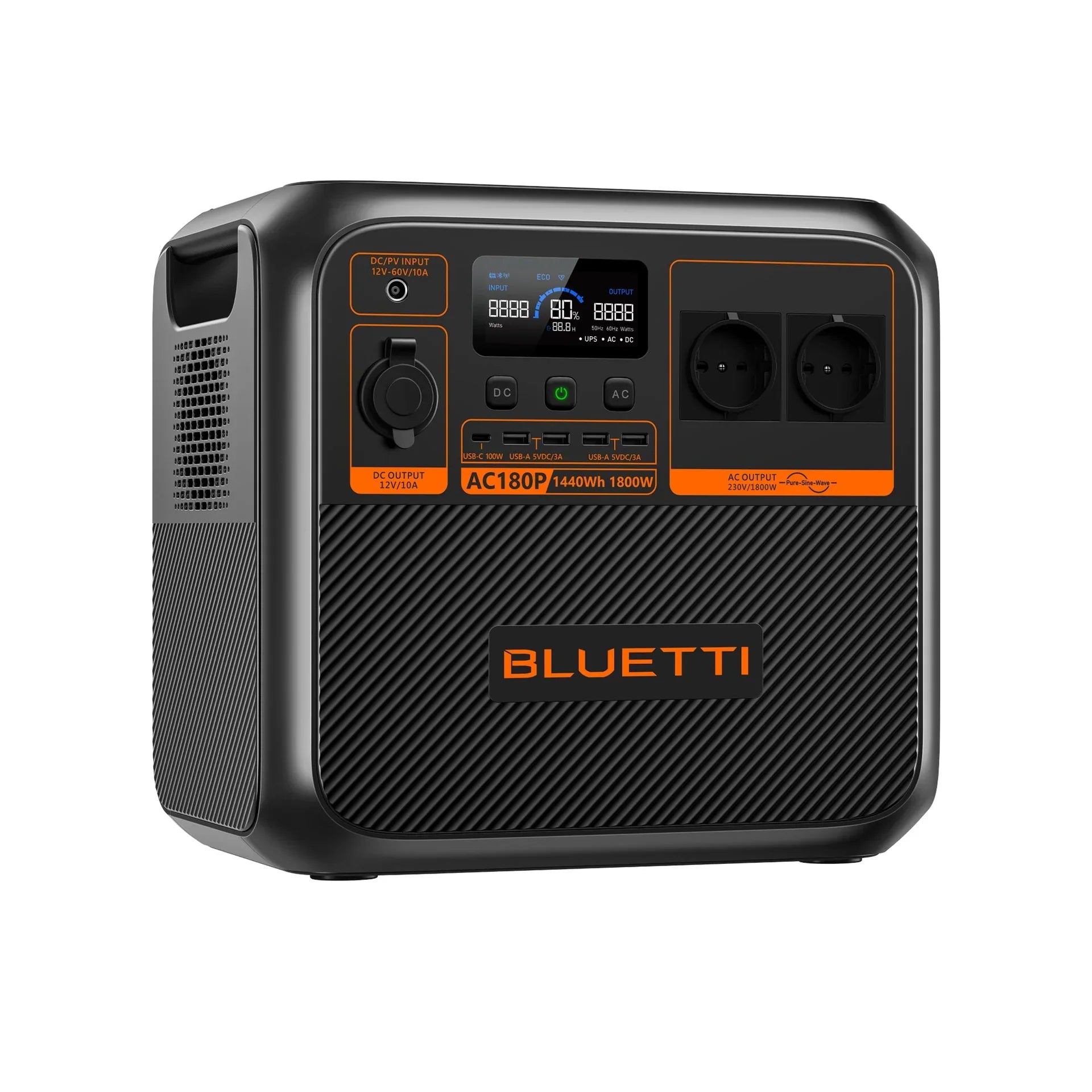 Bluetti AC180P 1800W Solar Portable Power Station