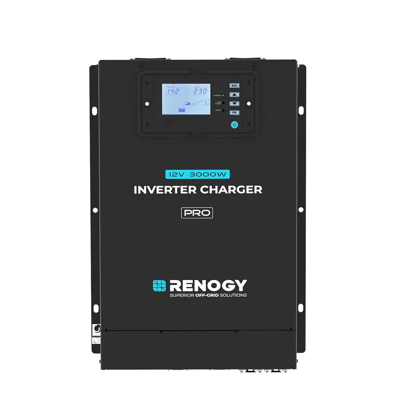Renogy 12V 3000W HF Inverter Charger