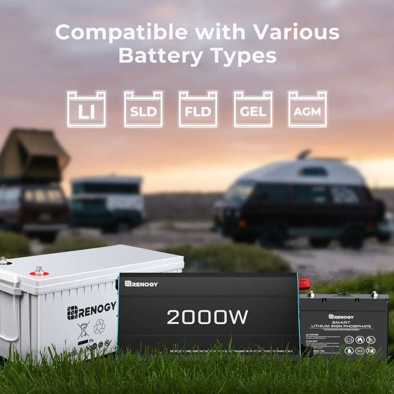 Renogy 2000W Pure Sine Wave Inverter