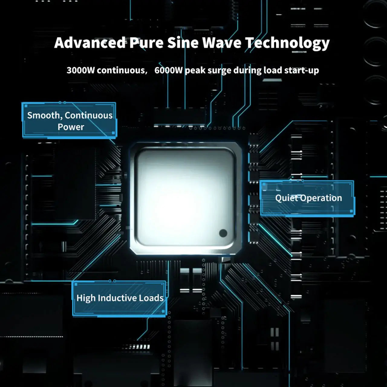 Renogy 3000W Pure Sine Wave Inverter