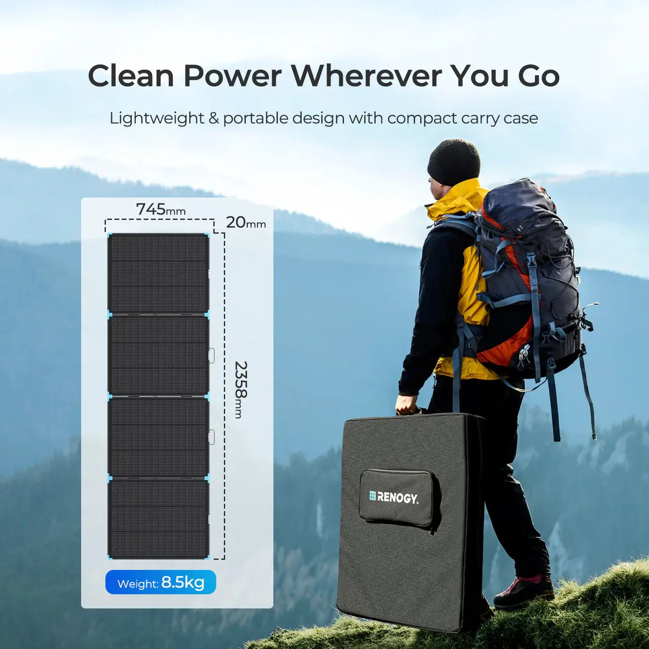 Renogy 300W Portable Solar Panel