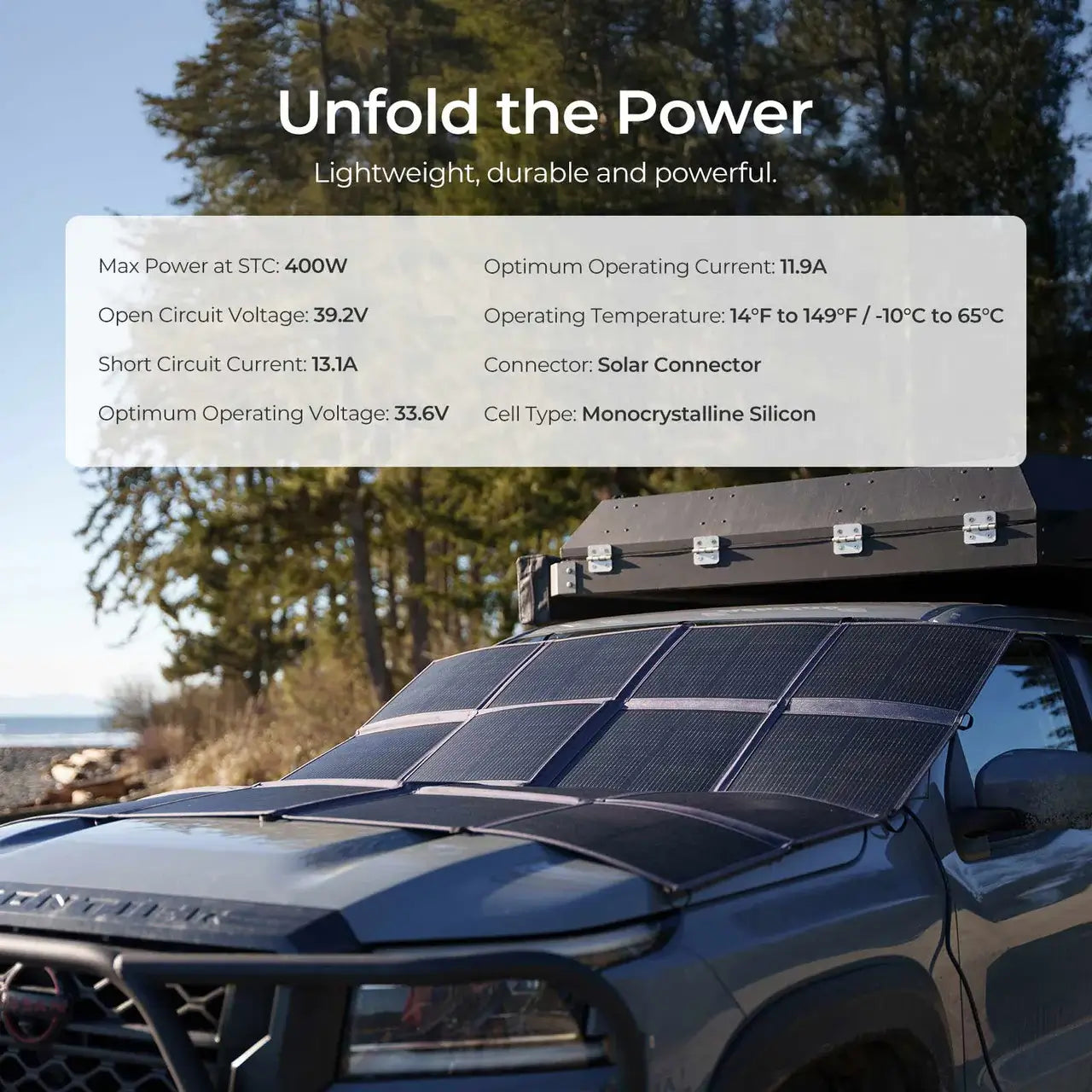 Renogy 400W Portable Solar Blanket