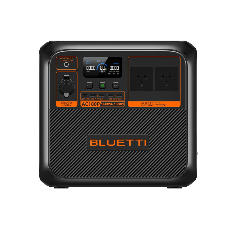 Bluetti AC180P 1800W Solar Portable Power Station
