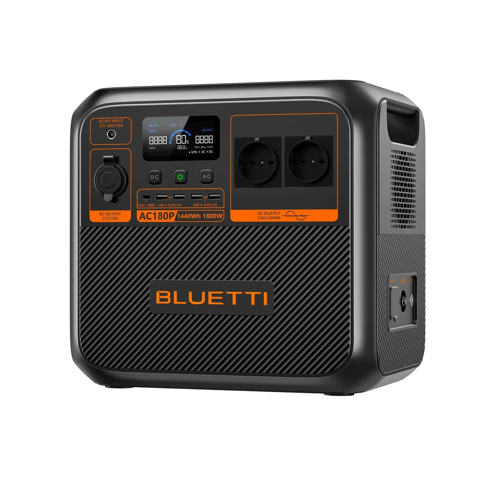 Bluetti AC180P 1800W Solar Portable Power Station