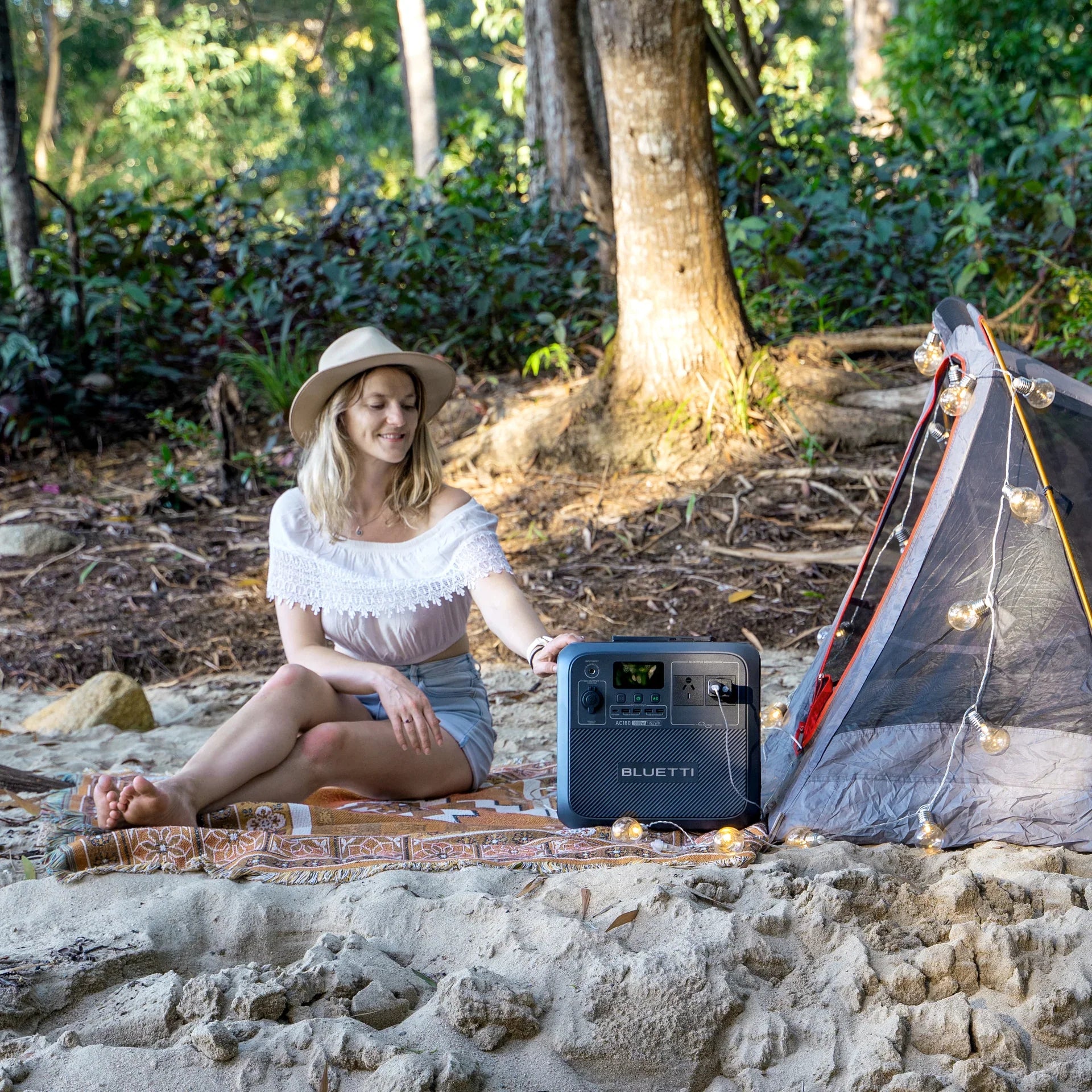 Bluetti AC180P 1800W Solar Portable Power Station