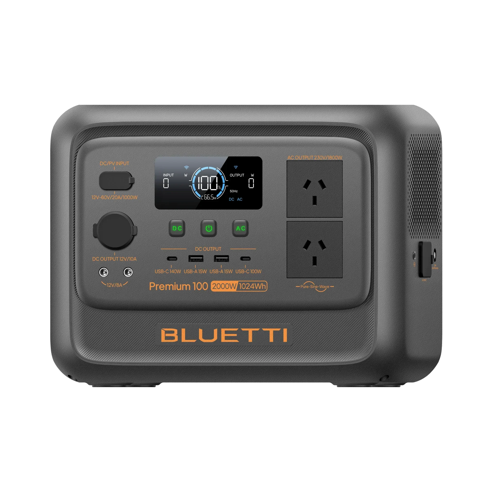 Bluetti Premium 100V2 1800W Portable Power Station