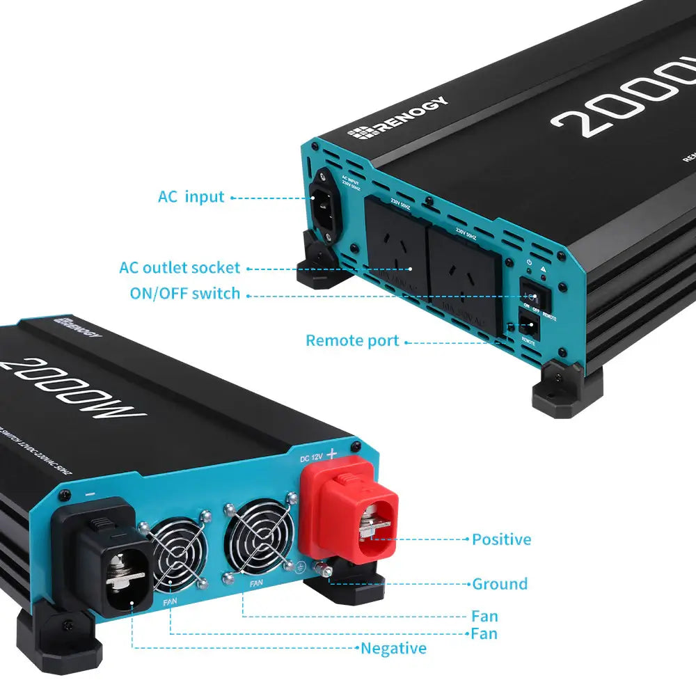 Renogy 2000W Pure Sine Wave Inverter