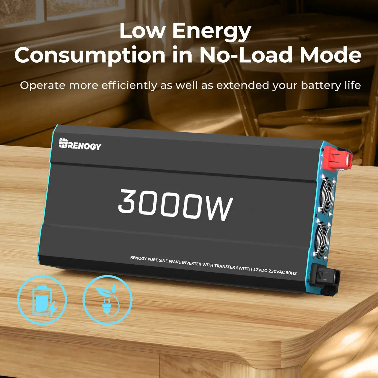 Renogy 3000W Pure Sine Wave Inverter