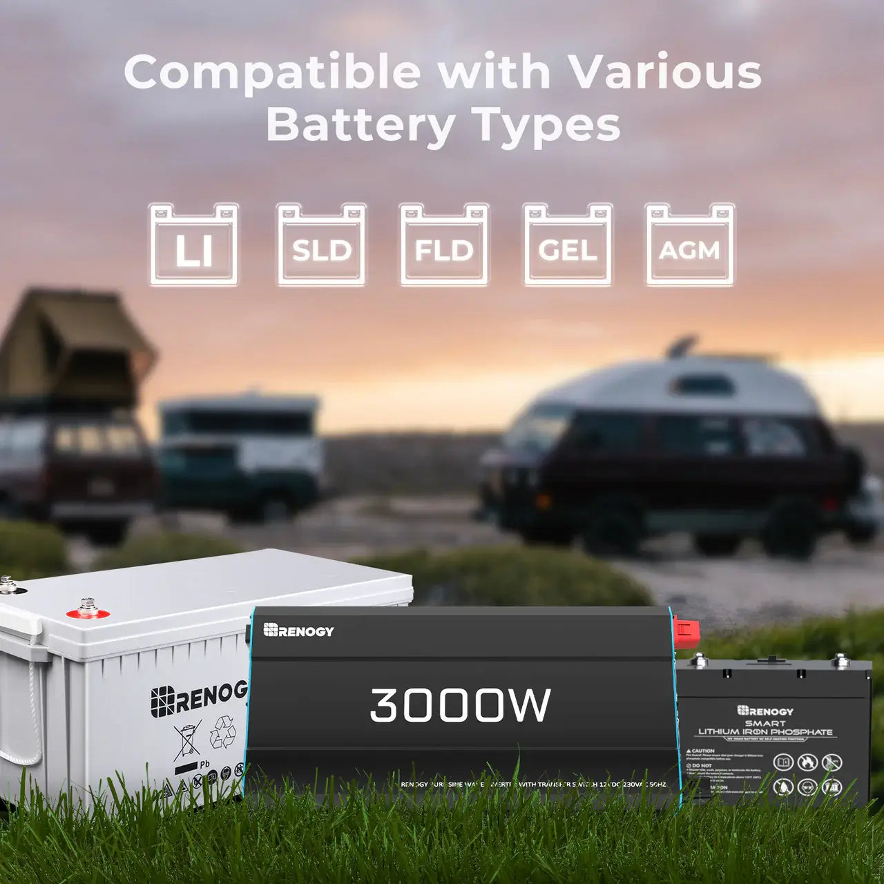 Renogy 3000W Pure Sine Wave Inverter