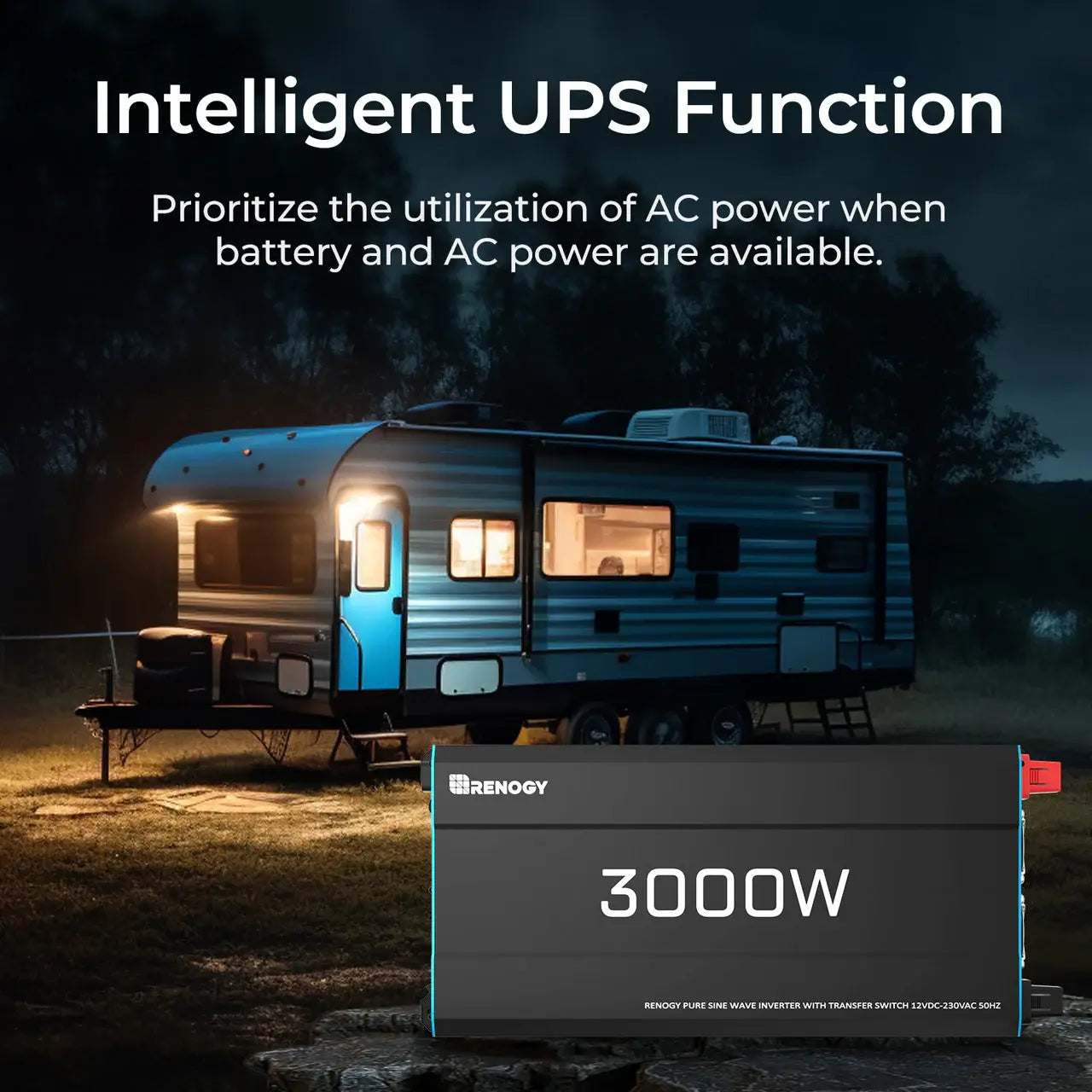 Renogy 3000W Pure Sine Wave Inverter