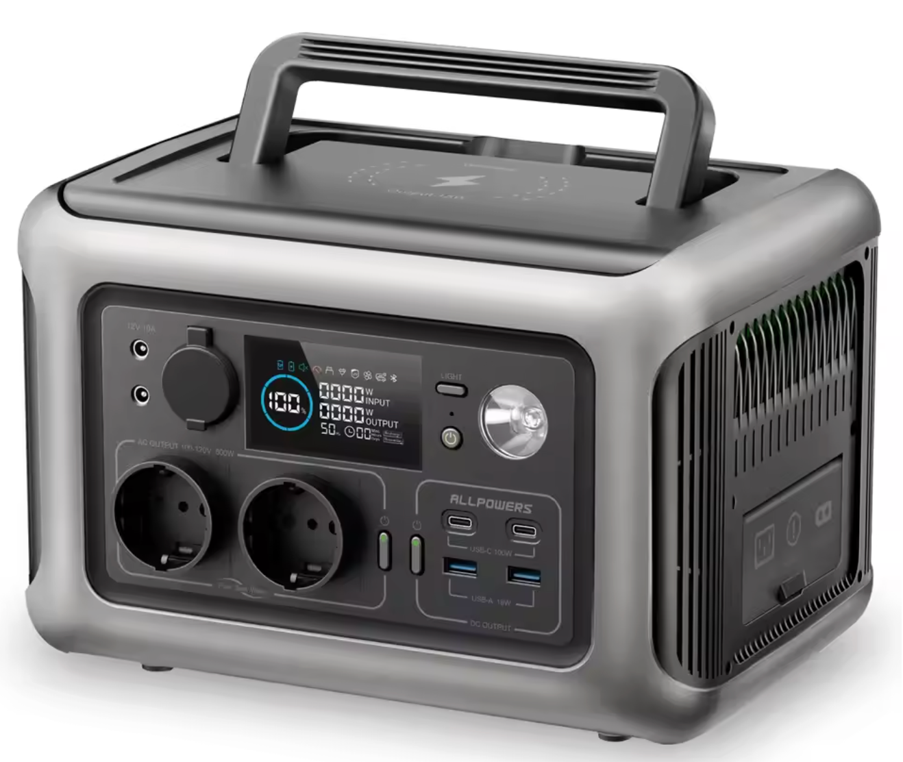 Wild Grid Leo Power Station Black